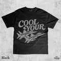 Cool Your Jets Shirt, Retro Fighter Jet Graphic Tee, Vintage Aviation Shirt, Military Aesthetic Oversized T-Shirt