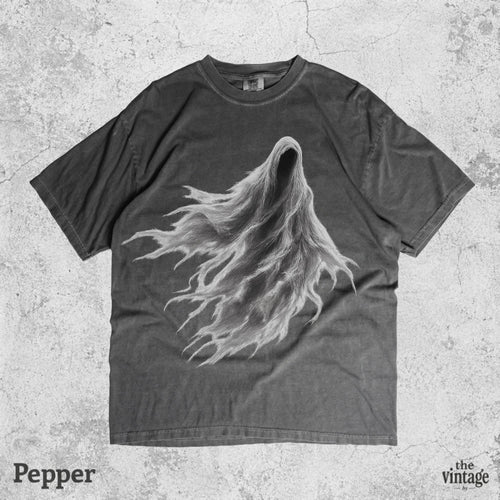 Ghost Falling Vintage Graphic Shirt, Washed Reaper Tee, Gothic Streetwear Shirt, Oversized Acid Wash Tee, Dark Aesthetic Graphic T-Shirt