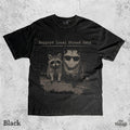 Retro Support Local Street Cats Shirt, Vintage Raccoon Possum Tee, Funny Trash Panda Graphic Tee, Y2K Animal Lover Shirt, Grunge Streetwear