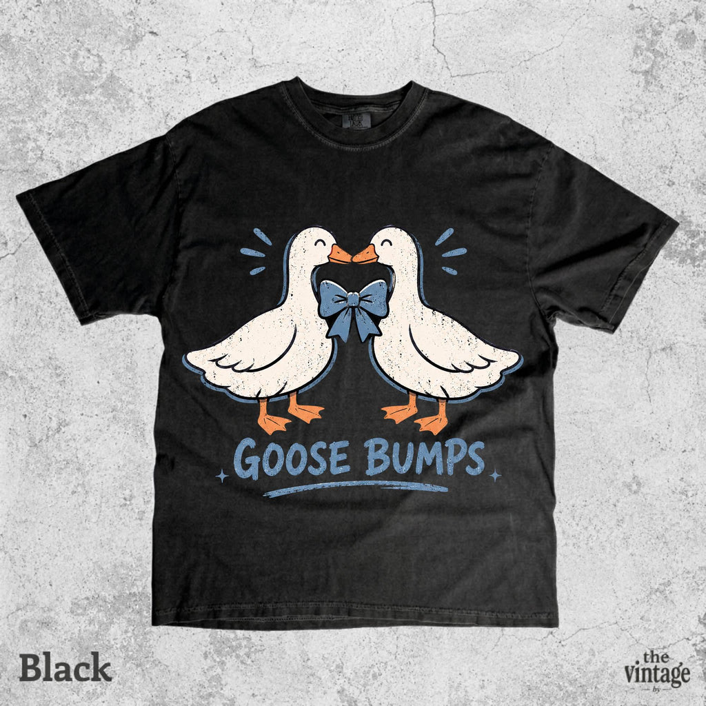 Goose Bumps Shirt, Funny Goose Tee, Silly Goose Shirt, Cute Goose Graphic Tee, Goose Lovers Gift, Comfort Colors Shirt, Retro Animal Shirt